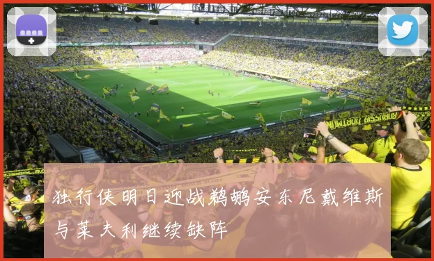 独行侠明日迎战鹈鹕安东尼戴维斯与莱夫利继续缺阵
